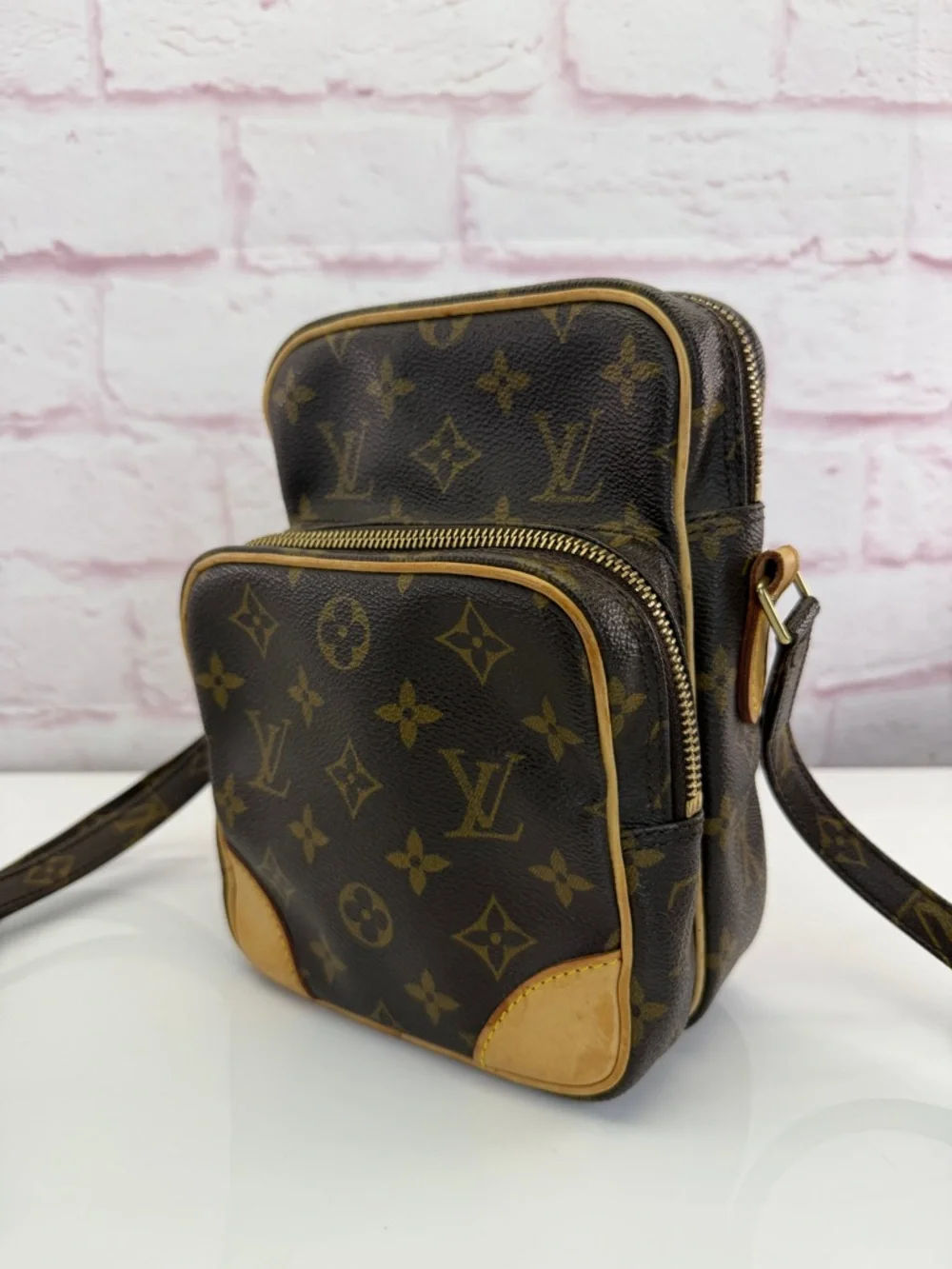 Louis Vuitton Amazon Monogram Canvas Crossbody Bag